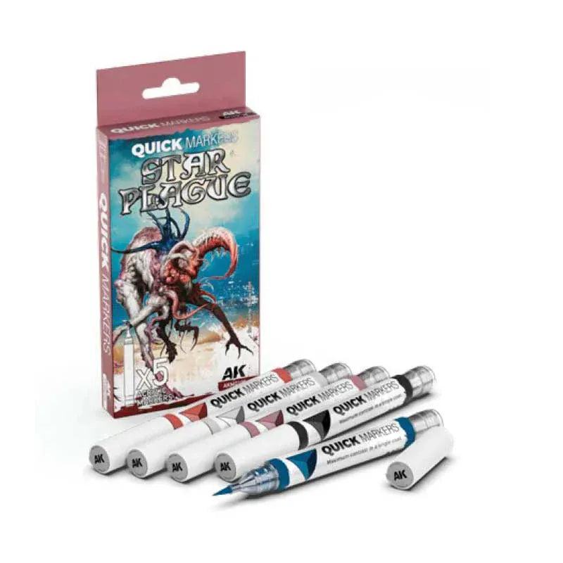 AK Interactive Quick Marker Set: Star Plague - 5 Colour Set