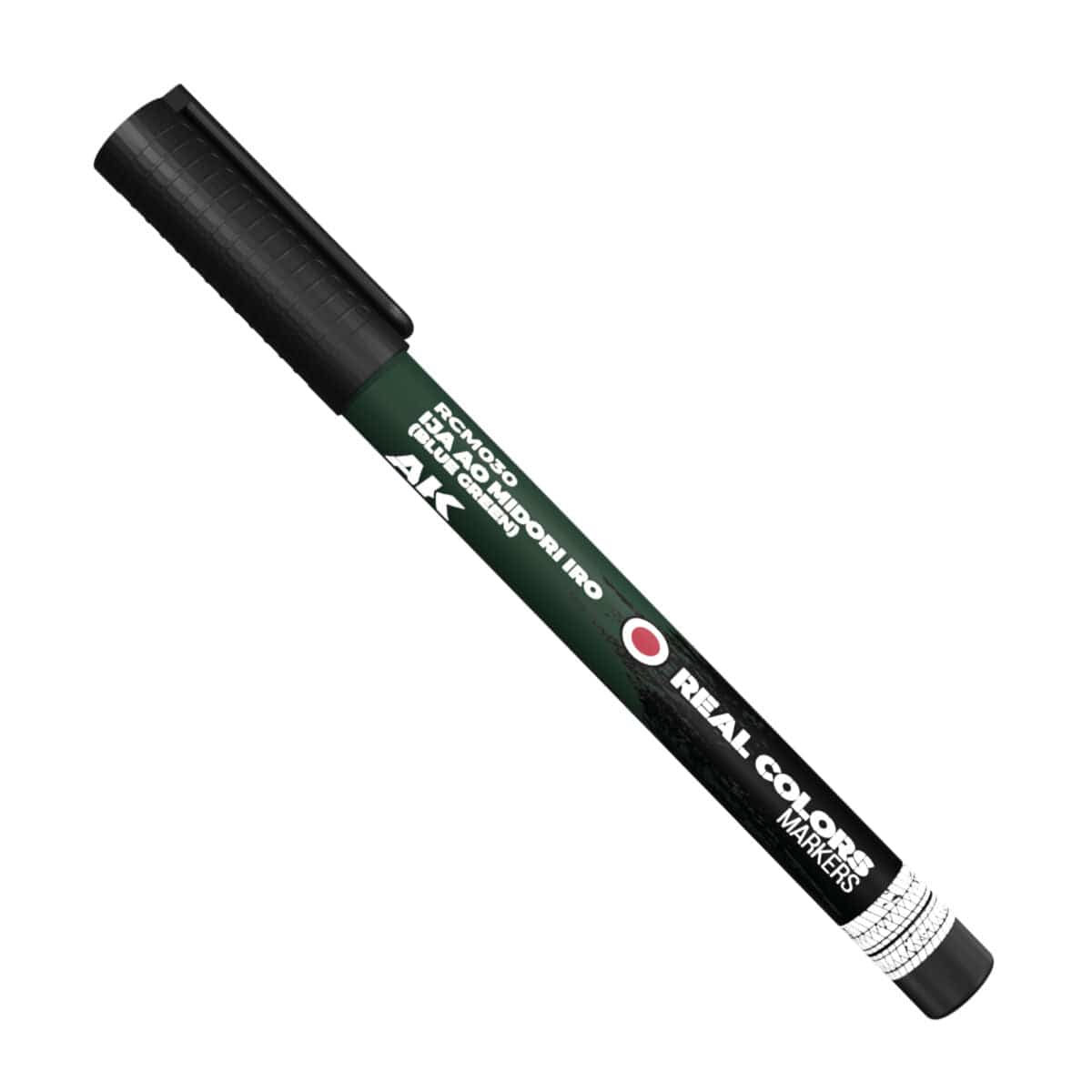 AK Interactive Real Colors Markers: IJA Ao Midori IRO (Blue Green) - Acrylic Paint Marker [AKRCM030]