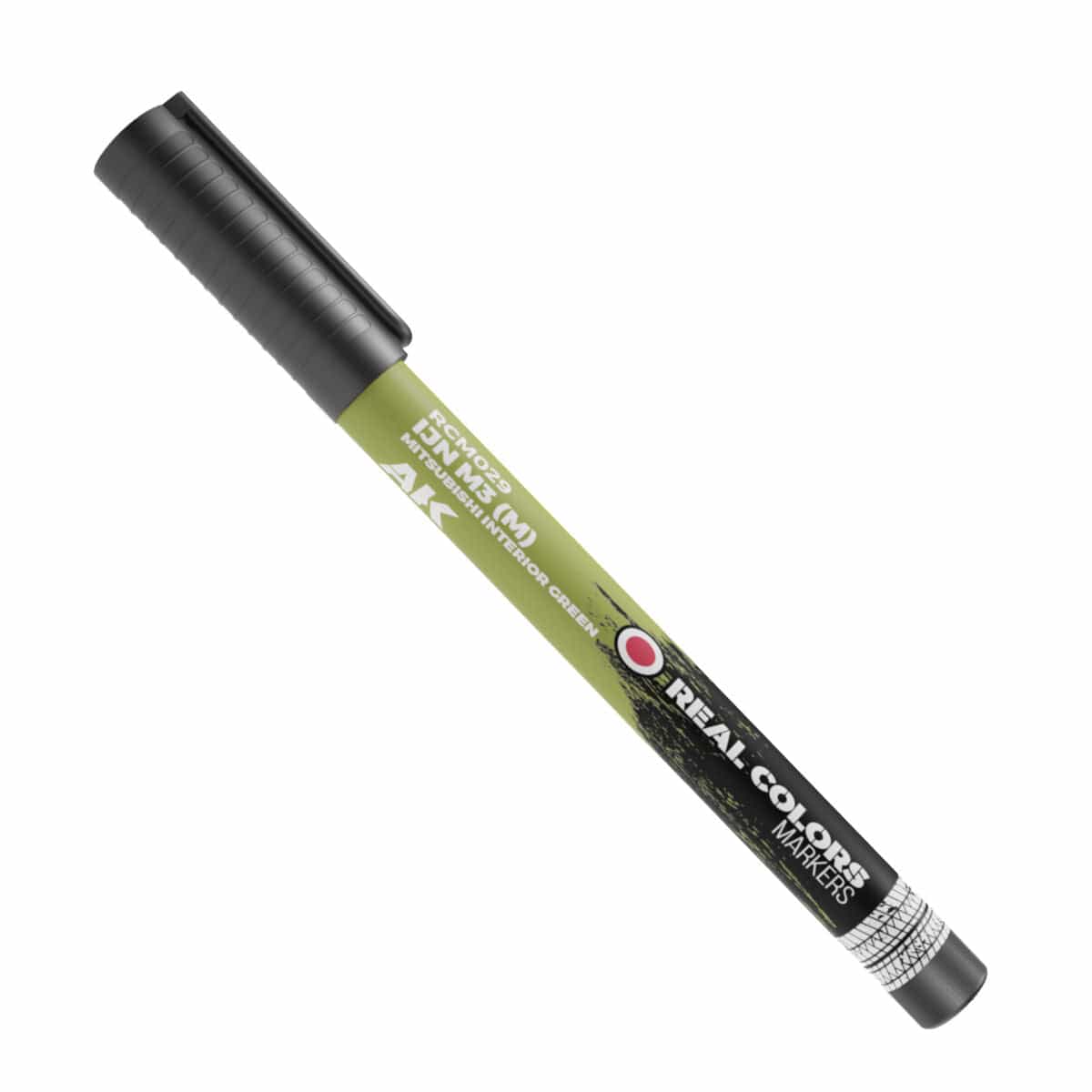AK Interactive Real Colors Markers: IJN M3 (M) Mitsubishi Interior Green - Acrylic Paint Marker [AKRCM029]