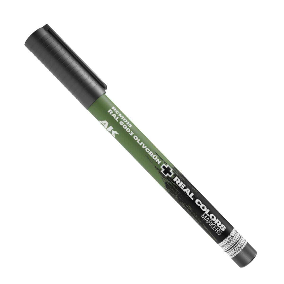 AK Interactive Real Colors Markers: RAL 6003 Olivgrun - Acrylic Paint Marker [AKRCM015]