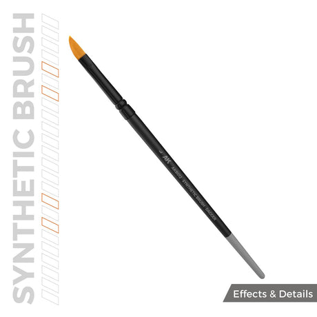 AK Interactive Synthetic Brush - Dagger L