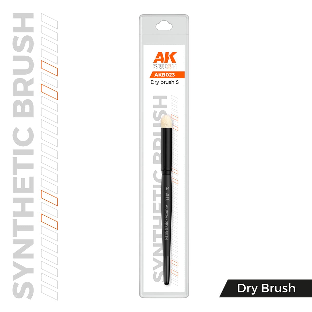 AK Interactive Synthetic Dry Brush - S
