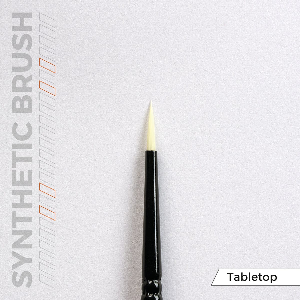 AK Interactive Tabletop Syntethic Brushes Set (3 Brushes)