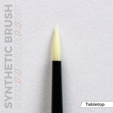 AK Interactive Tabletop Syntethic Brushes Set (3 Brushes)