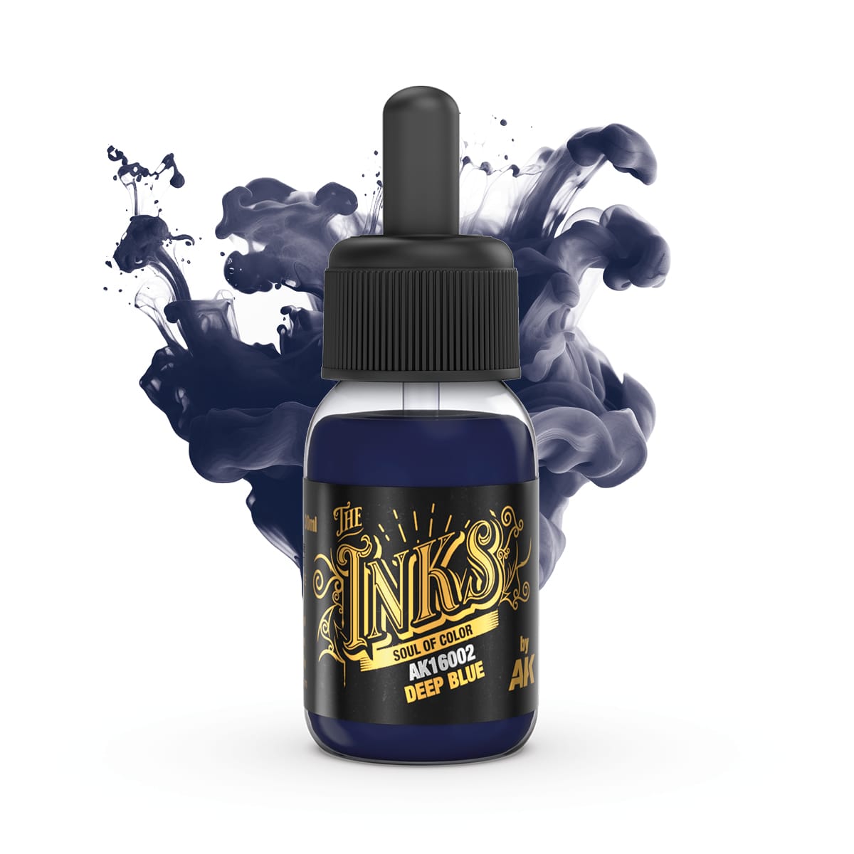 AK Interactive The INKS: Deep Blue 30ml Acrylic Ink