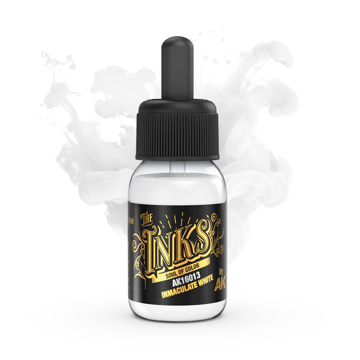 AK Interactive The INKS: Inmaculate White 30ml Acrylic Ink