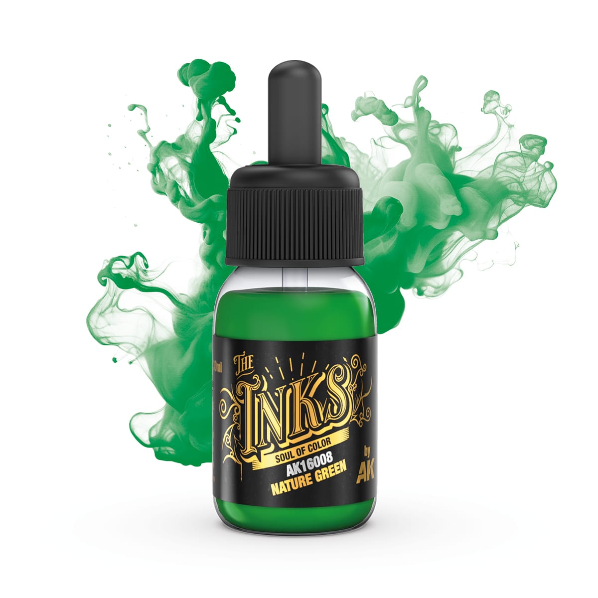 AK Interactive The INKS: Nature Green 30ml Acrylic Ink