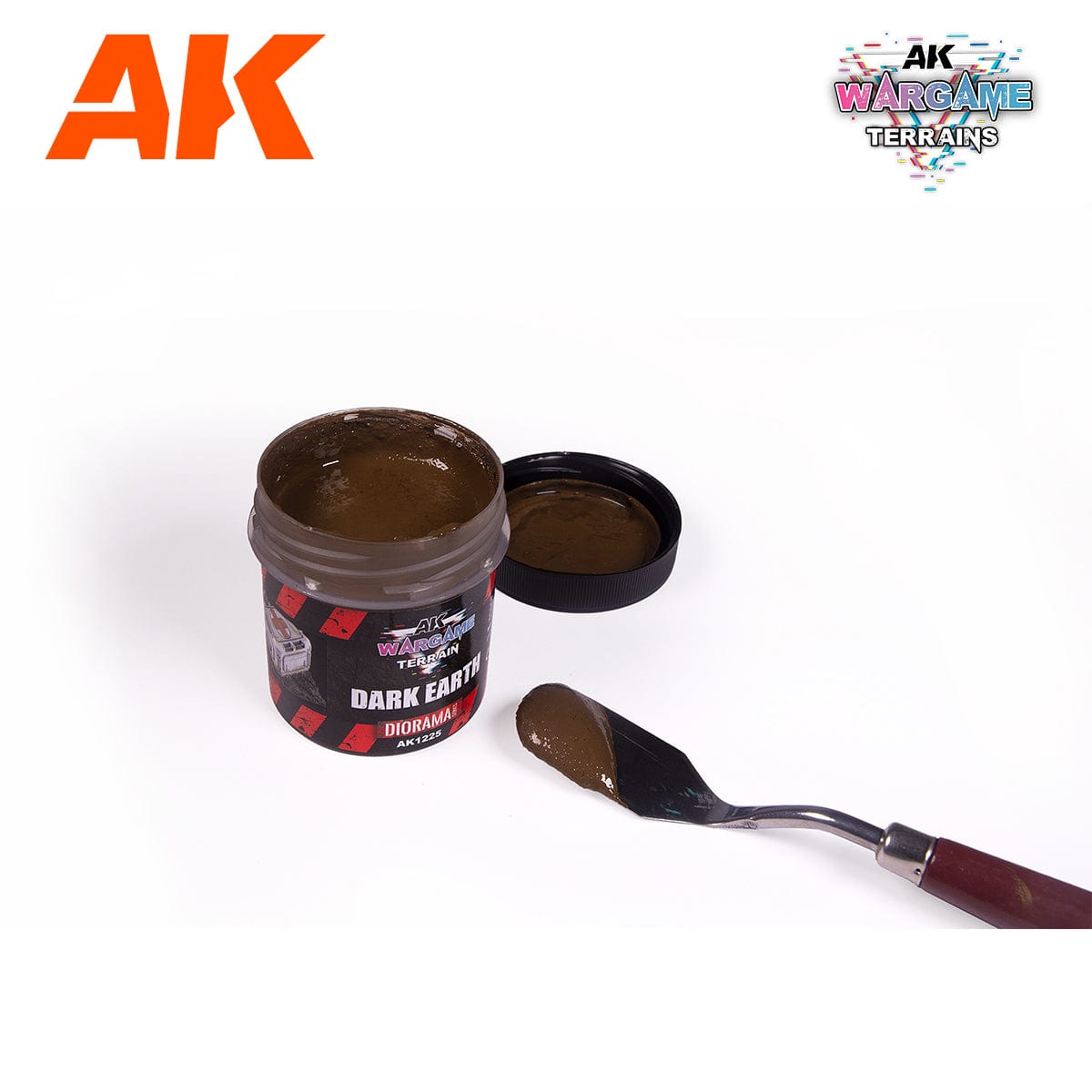 AK Interactive Wargame: Dark Earth Terrain Paste 100ml