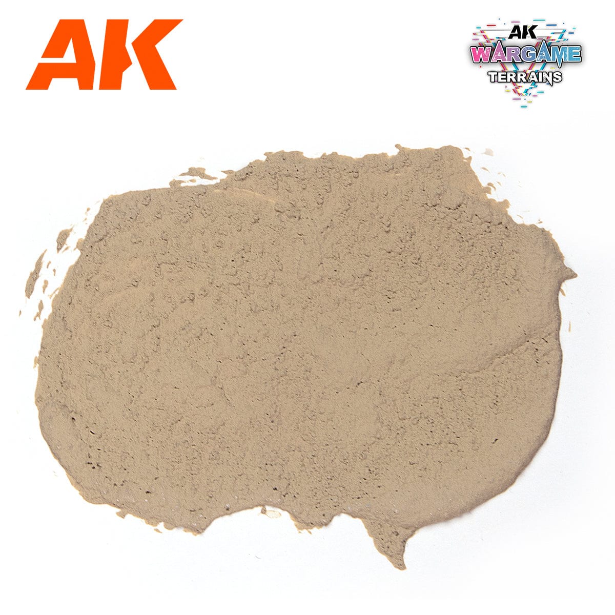 AK Interactive Wargame: Dry Ground Terrain Paste 100ml