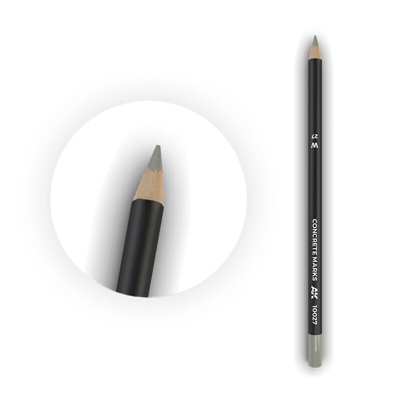 AK Interactive Weathering: Concrete Marks Watercolour Pencil [AK10027]