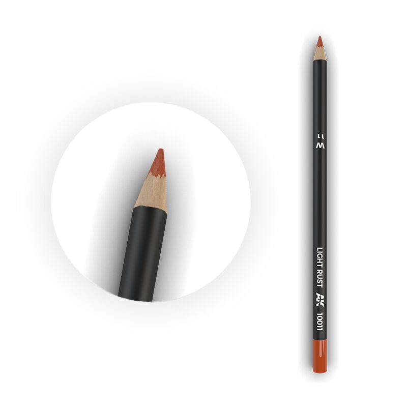 AK Interactive Weathering: Light Rust Watercolour Pencil [AK10011]
