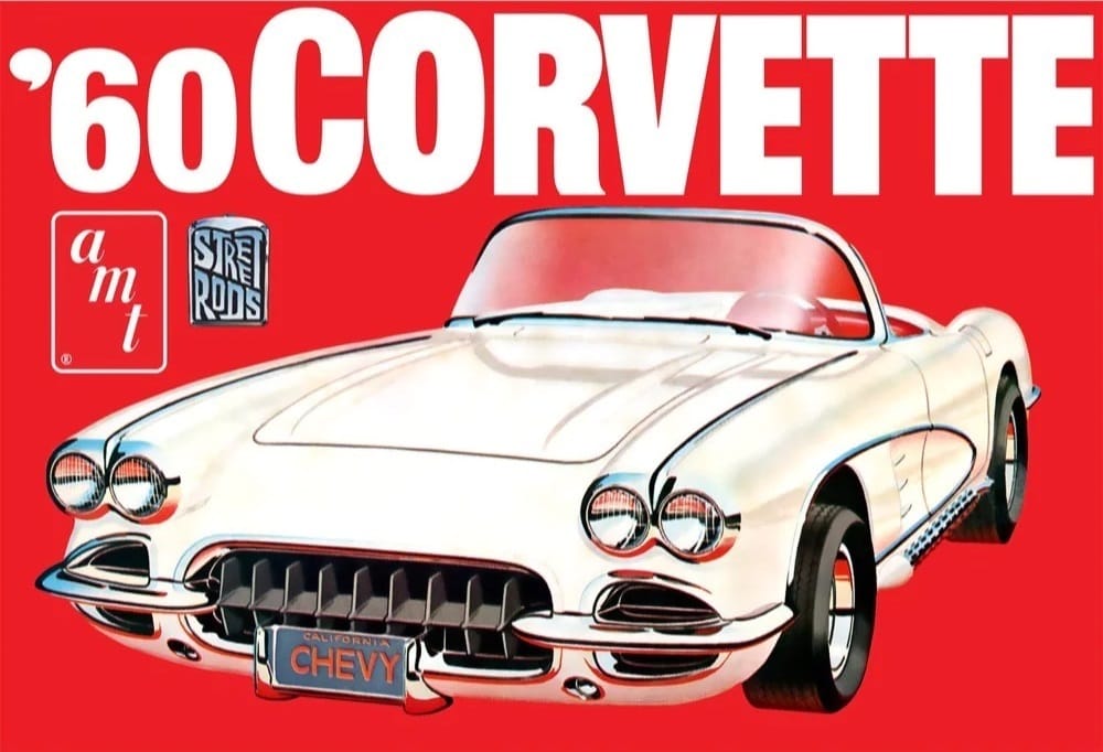 AMT 1/25 1960 Chevrolet Corvette Plastic Model Kit