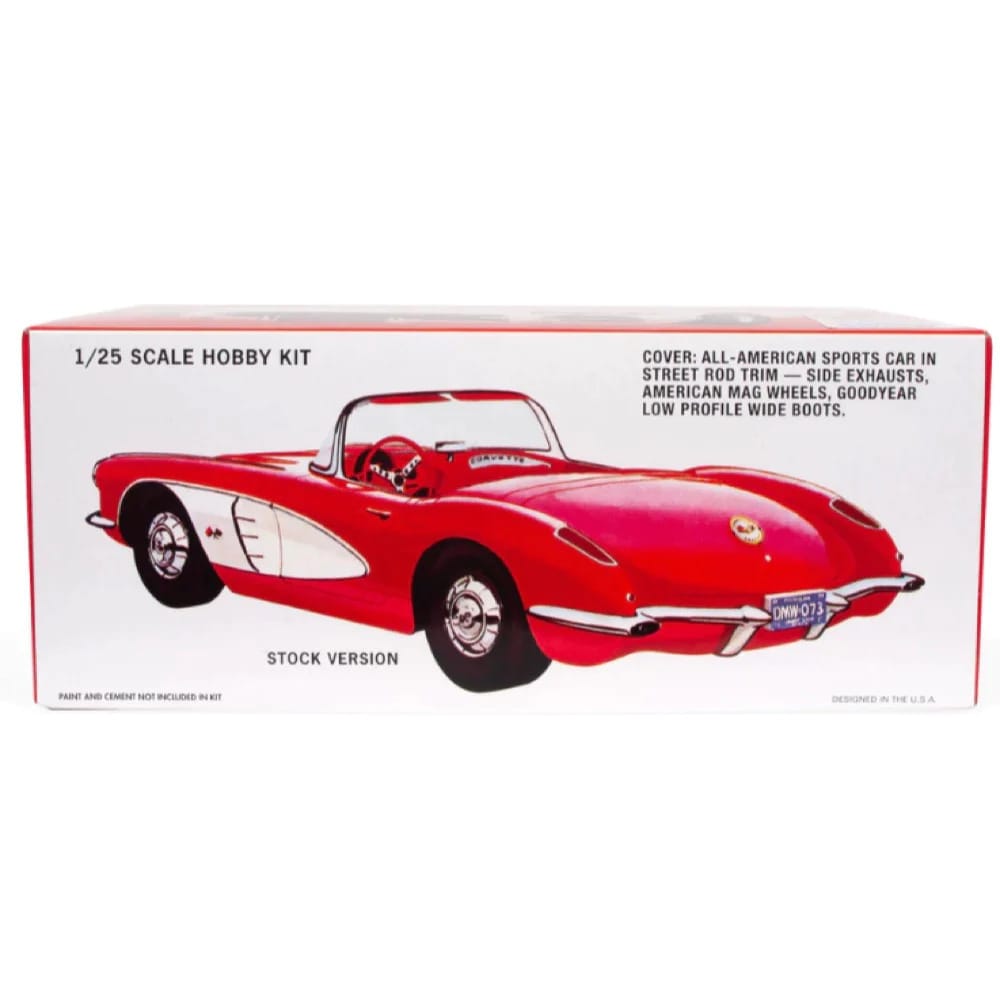 AMT 1/25 1960 Chevrolet Corvette Plastic Model Kit