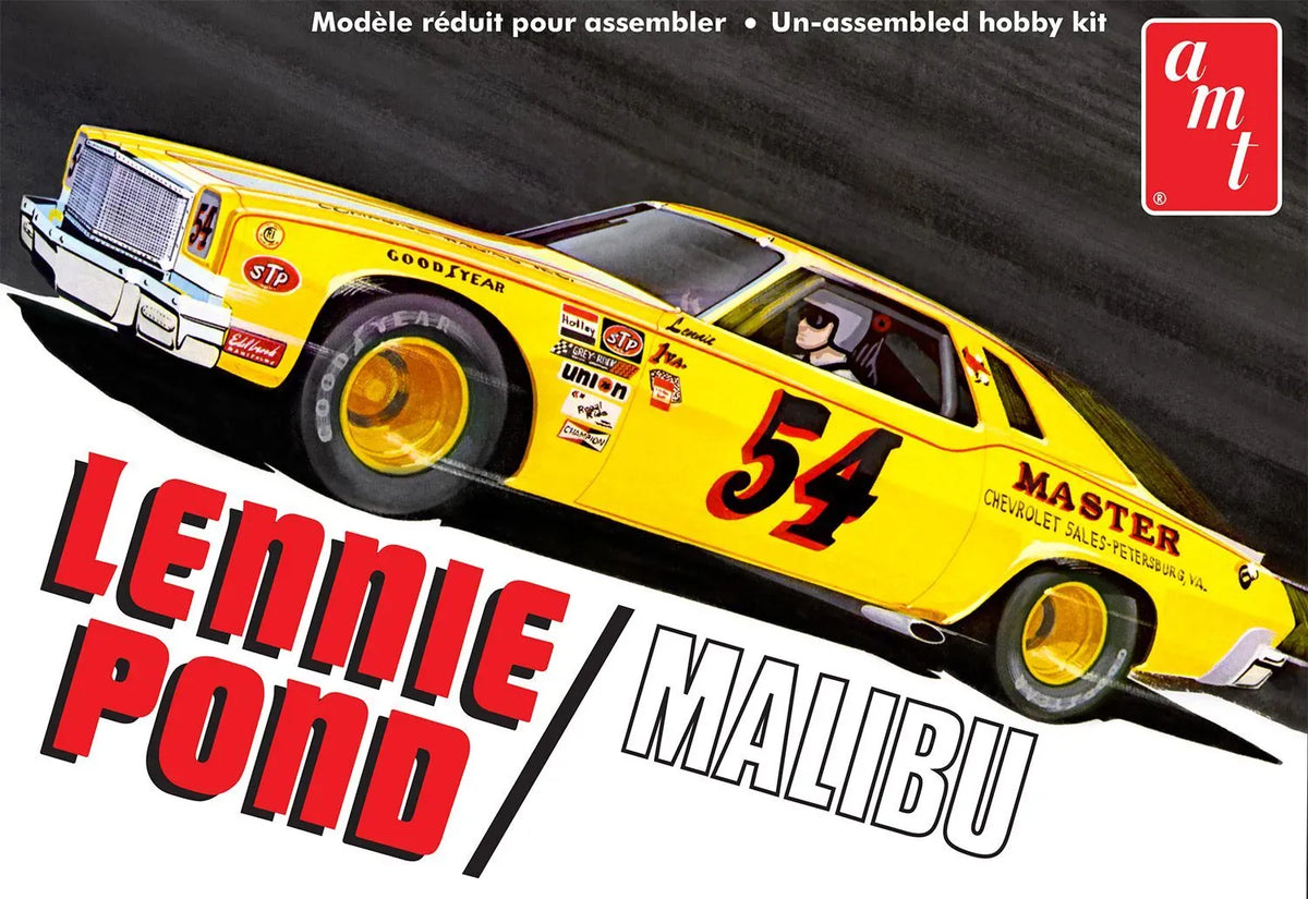 AMT 1/25 Lennie Pond 1974 Chevy Malibu S Plastic Model Kit