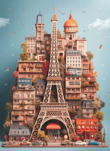 Anatolian Eiffel Tower 1000pc Jigsaw Puzzle
