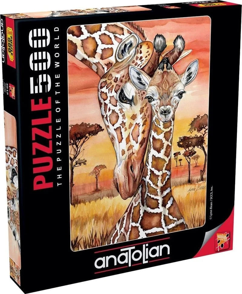 Anatolian Giraffe 500pc Puzzle - Hobbytech Toys