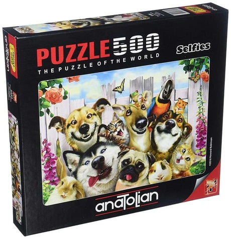 Anatolian Pet Selfie 500pc Puzzle - Hobbytech Toys