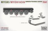 Andys Hobby HQ 1/16 M113A1/M113A1 ACAV Armoured Personnel Carrier Plastic Model Kit - Hobbytech Toys