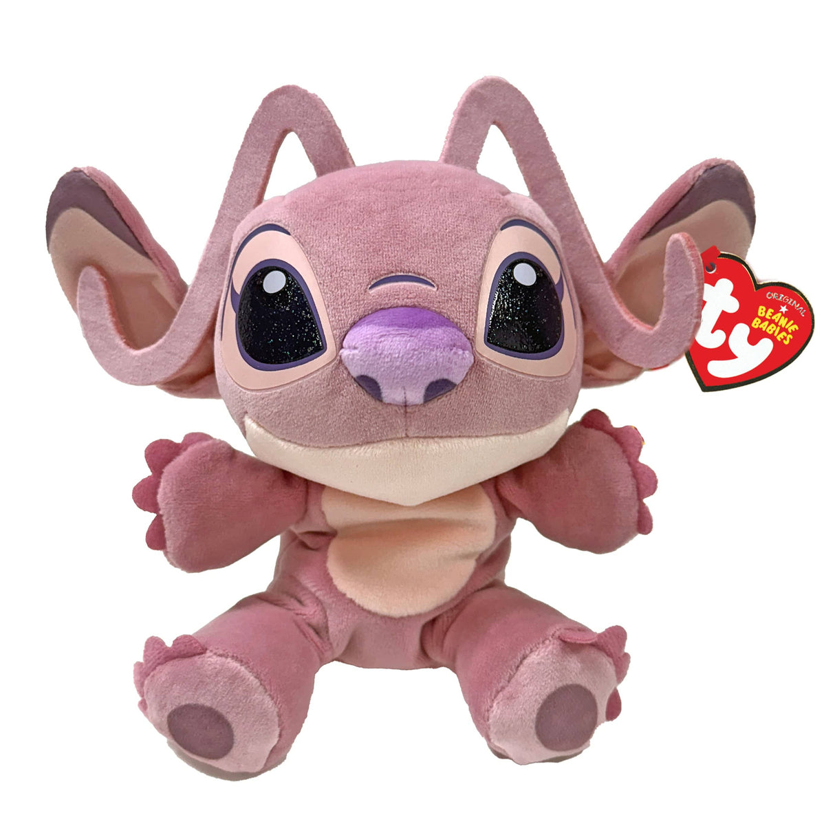 ANGEL - Pink Alien Floppy Reg Beanie Baby Disney