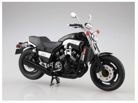 Aoshima 1/12 Diecast Yamaha VMAX (Black) Plastic Model Kit - Hobbytech Toys