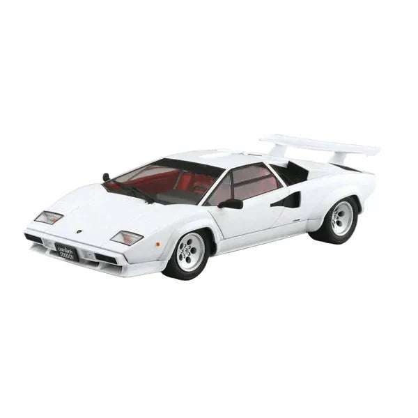 Aoshima 1/24 1985 Lamborghini Countach 5000QV Plastic Model Kit
