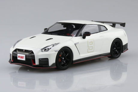 Aoshima 1/24 Aiba Shun R35 Nissan GT-R Nismo Comics Vol.1 Odawara Pikes Peak Ver. Plastic Model Kit