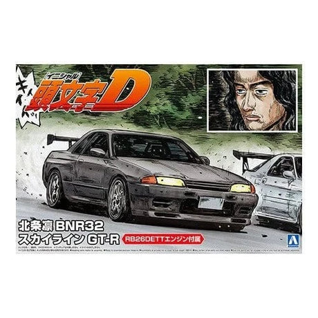Aoshima 1/24 Hojyo Rin BNR32 Skyline GTR Plastic Model Kit - Hobbytech Toys