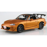 Aoshima 1/24 Initial D Omiya Satoshi NB8C Roadster Plastic Model Kit [006418]