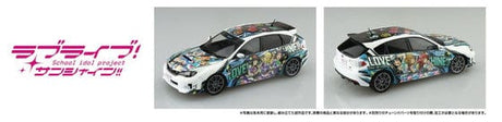 Aoshima 1/24 Lovelive! Sunshine!! GRB Impreza WRX STI 2010 (Subaru) Plastic Model Kit [A006876]