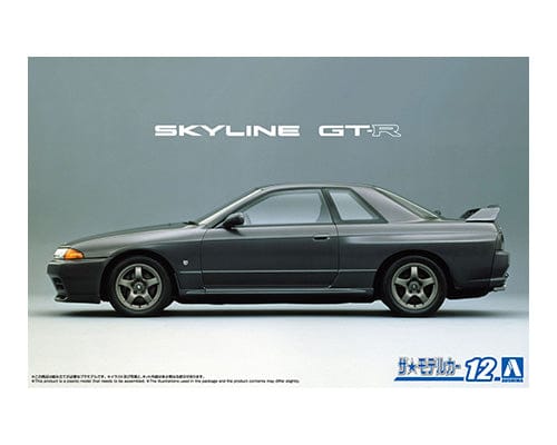 Aoshima 1/24 Nissan BNR32 Skyline GT-R 89 plastic model kit
