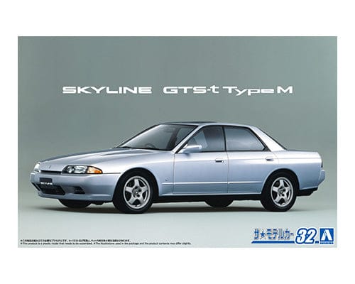 Aoshima 1/24 Nissan HCR32 Skyline GTS-t Type M 89 plastic model kit