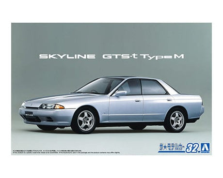 Aoshima 1/24 Nissan HCR32 Skyline GTS-t Type M 89 plastic model kit