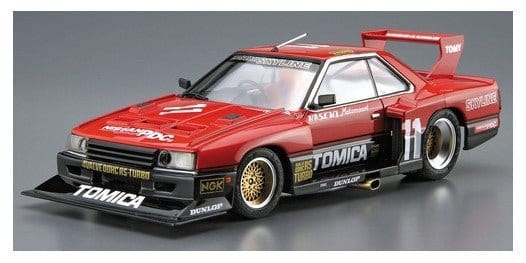 Aoshima 1/24 Nissan KDR30 Skyline Super Silhouette 1982 Plastic Model Kit - Hobbytech Toys
