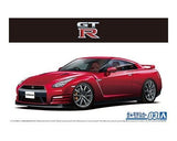 Aoshima 1/24 Nissan R35 GT - R Pure Edition 14 Plastic Model Kit [A005857] - Hobbytech Toys