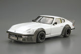 Aoshima 1/24 Nissan S30 Fairlady Z Aero Custom Ver.2 1975 Plastic Model Kit [020063]