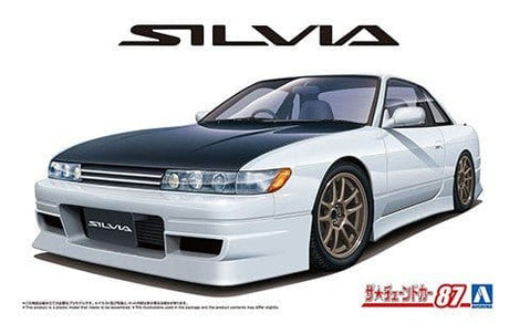 Aoshima 1/24 PS13 Silvia 1991 Aero Custom (Nissan) Plastic Model Kit - Hobbytech Toys