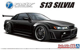 Aoshima 1/24 RASTY PS13 Nissan SILVIA 1991 Plastic Model Kit