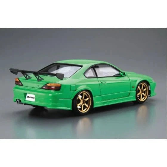 Aoshima 1/24 Rodextyle Nissan S15 Silvia 99 Plastic Model Kit - Hobbytech Toys