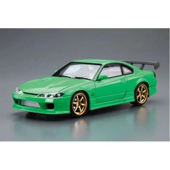 Aoshima 1/24 Rodextyle Nissan S15 Silvia 99 Plastic Model Kit - Hobbytech Toys