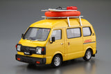 Aoshima 1/24 Subaru TT1 Sambar High - Roof 4WD 80 Plastic Model Kit [A006389] - Hobbytech Toys