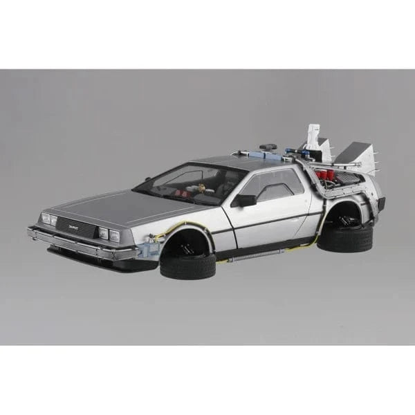 Aoshima 1/24 Time Machine From Back To The Future Part II Plastic Model Kit