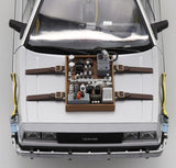 Aoshima 1/24 Time Machine From Back To The Future Part III Plastic Model Kit [A006438]