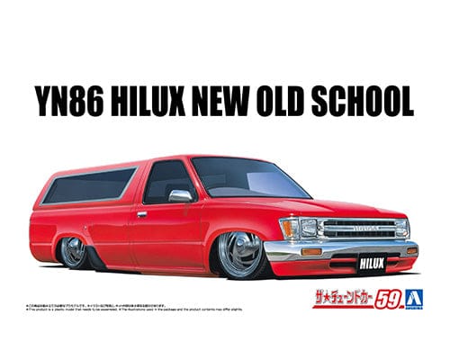 Aoshima 1/24 Toyota YN86 Hilux New Old School 95 plastic model kit