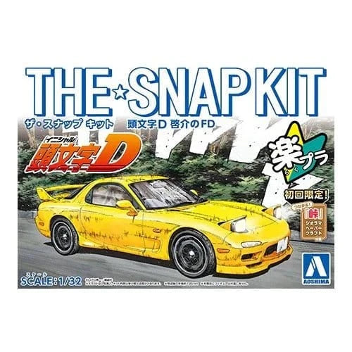 Aoshima 1/32 SNAP INITIAL - D KEISUKES FD Kit - Hobbytech Toys
