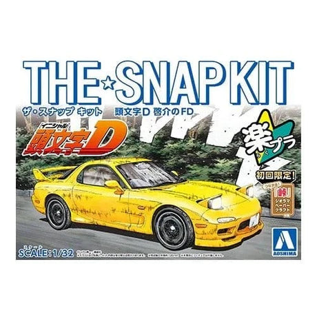 Aoshima 1/32 SNAP INITIAL - D KEISUKES FD Kit - Hobbytech Toys