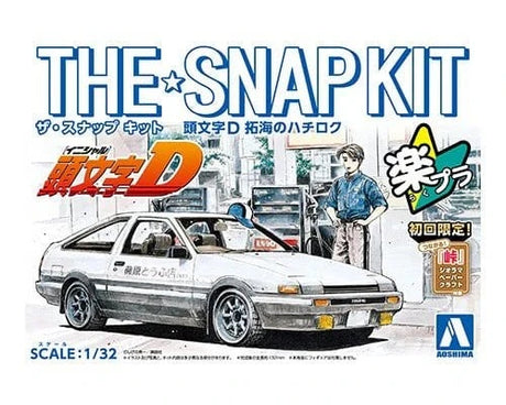 Aoshima 1/32 SNAP INITIAL - D TAKUMIS HACHIROKU Kit - Hobbytech Toys