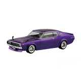 Aoshima 1/32 SNAP Nissan C110 Skyline GT-R Custom (Metallic Purple) Model Kit