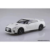 Aoshima 1/32 Snap Nissan R35 Nissan GT-R 2024 (Brilliant White Pearl) Plastic Model Kit