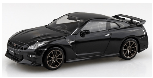 Aoshima 1/32 Snap Nissan R35 Nissan GT-R 2024 (Meteor Flake Black Pearl) Plastic Model Kit