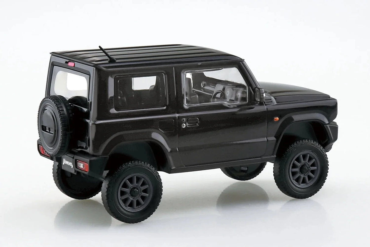 Aoshima 1/32 SNAP Suzuki Jimny Custom Wheel (Bluish Black Pearl 3) Kit - Hobbytech Toys